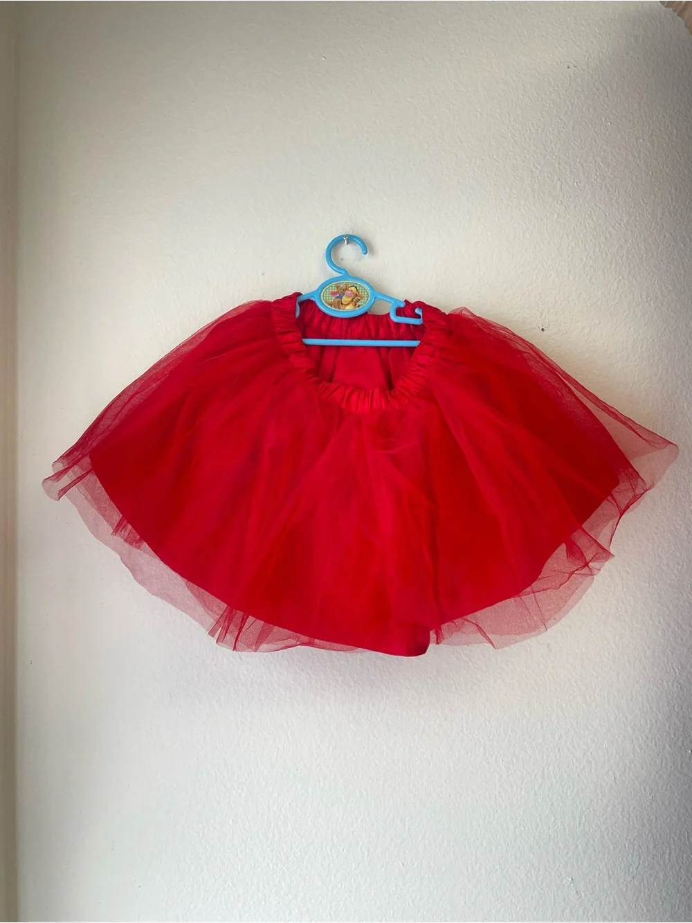 Gymboree Red Tulle Skirt
